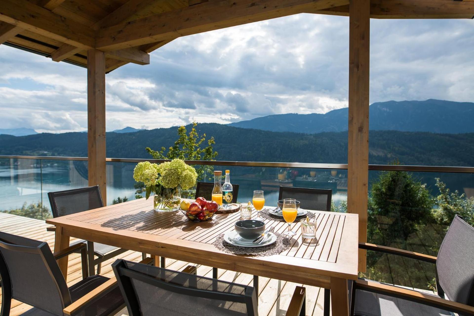 Chalet Seeblick มิลชตัทท์ ภายนอก รูปภาพ