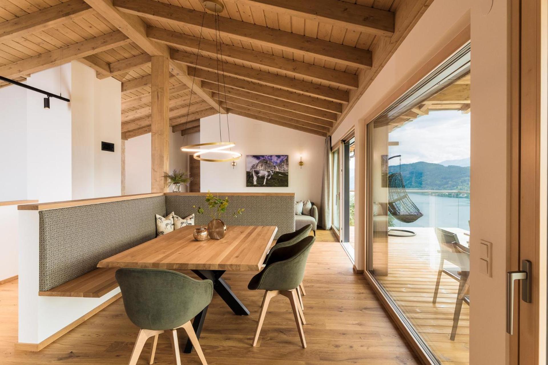 Chalet Seeblick มิลชตัทท์ ภายนอก รูปภาพ