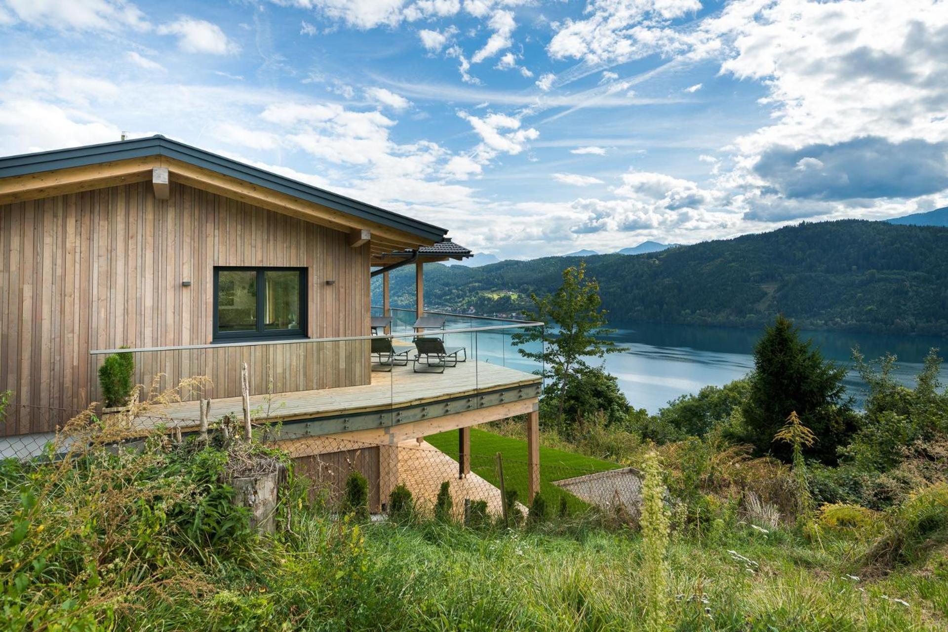 Chalet Seeblick มิลชตัทท์ ภายนอก รูปภาพ